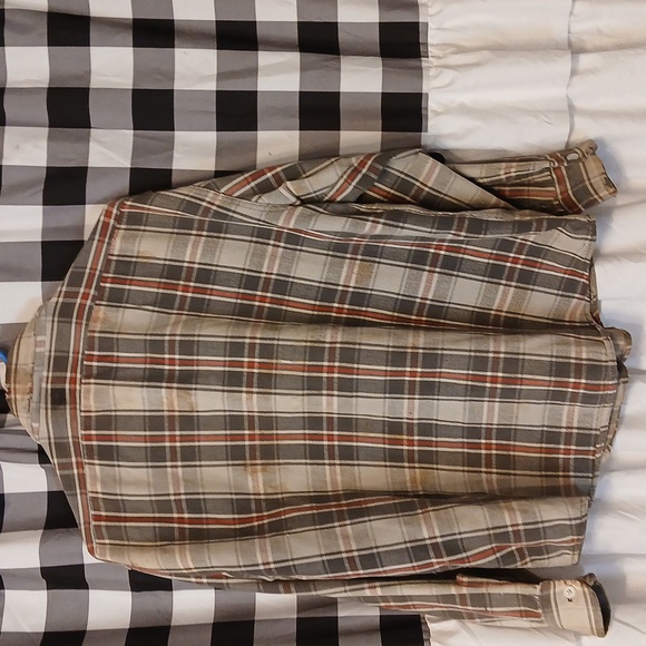 Winter King Vintage Flannel 40s / 50s Large - Picture 3 of 9